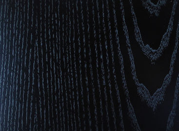 Zebrano Siyah Ahşap Kaplama Paneller 8mm - 21mm, Dekoratif Ahşap Kaplama Kenar İşleme
