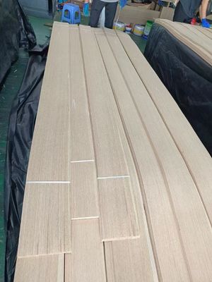 American White Oak Quarter Cut Veneer Sheets With 0.5mm Thickness For Plywood (Amerikan Beyaz Meşe Çeyreği Kesim Yaprakları)