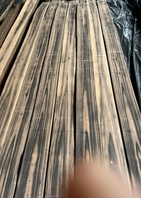 En Kaliteli Doğal Kesilmiş Ebony Ahşap Yaprak Yaprak Yaprak
