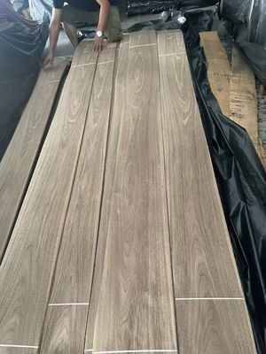Doğal dilimlenmiş kesilmiş Amerikan siyah ceviz plain cut veneer sheet for plywood