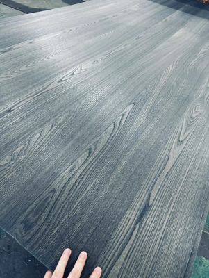 Kontrplak için Doğal Dilimlenmiş Boyalı Karaağaç Taç Kesim Eşleşen Kaplama Levha